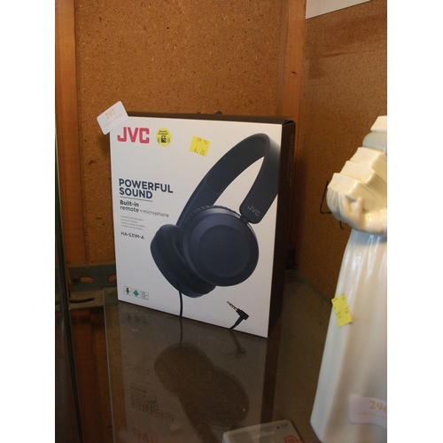 297 - JVC HA-S31M-A HEADPHONES