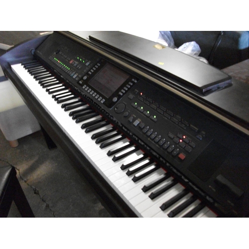 418 - YAMAHA CLAVINOVA DIGITAL PIANO - WARRANTED UNTIL NOON TUES FOLLOWING THE ABOVE SALE