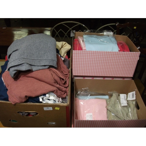 20 - VARIOUS NEW CLOTHES (4 X BOXES)