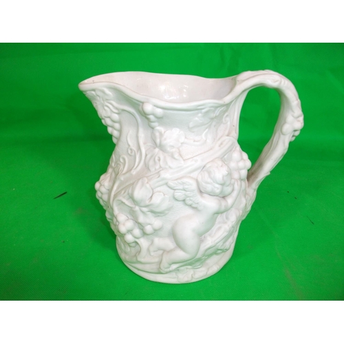 223 - LARGE DECORATIVE HANDLE JUG 18CM HIGH