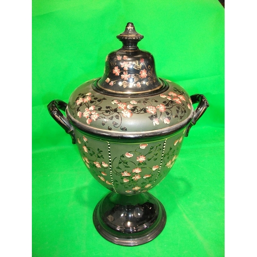 312 - VICTORIAN TEA URN (EARTHERNWARE)