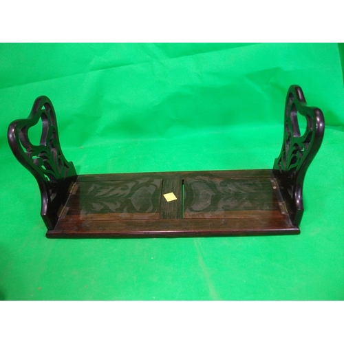 338 - ROSEWOOD SLIDING BOOKENDS