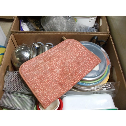 54 - 3 X BOXES KITCHEN WARE