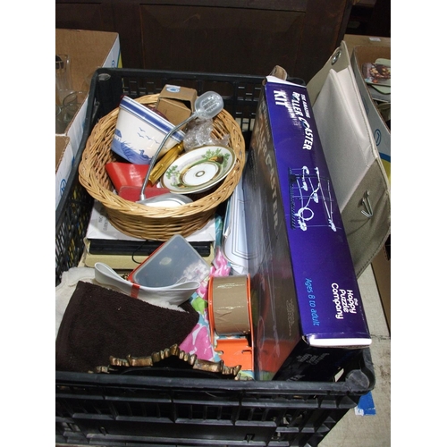 56 - 3 X BOXES KITCHEN WARE ETC.