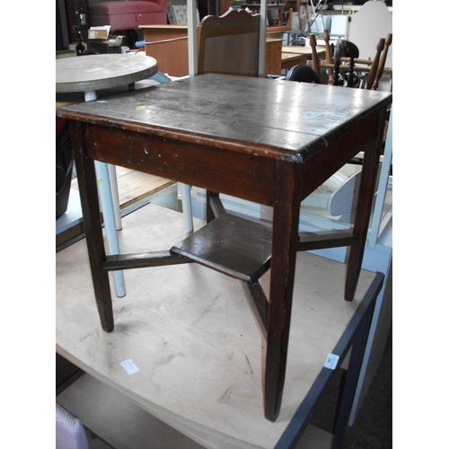 183 - SMALL DISTRESSED TABLE
