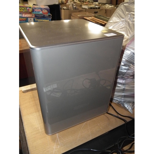 105 - SAMSUNG SOUND BAR & SUB WOOFER - WARRANTED UNTIL NOON TUES FOLLOWING THE ABOVE SALE