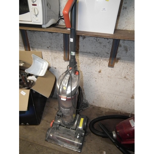 130 - VAX HOOVER, ROYAL HOOVER & STEAM MOP - WARRANTED UNTIL 12 NOON ON TUESDAY FOLLOWING THE ABOVE SALE