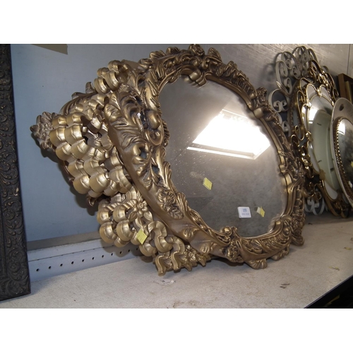 155 - 5 VARIOUS MIRRORS