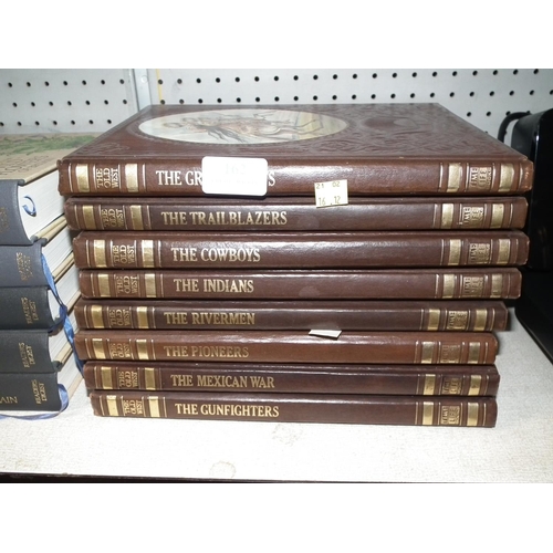 162 - SET OF 8 BOOKS - THE OLD WEST - TIME LIFE BOOKS