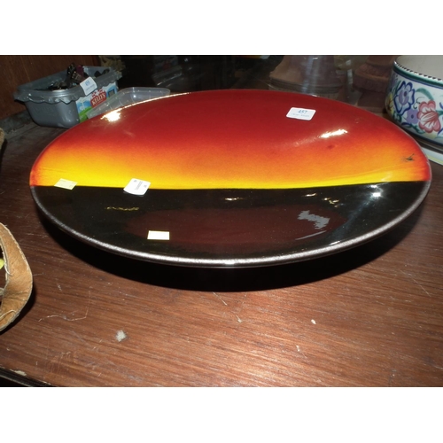 457 - POOLE POTTERY ECLIPSE PLATE (LIMITED EDITION)