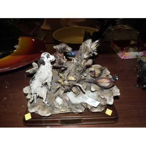 459 - CAPODIMONTE PORCELAIN PRINCIPE A/F