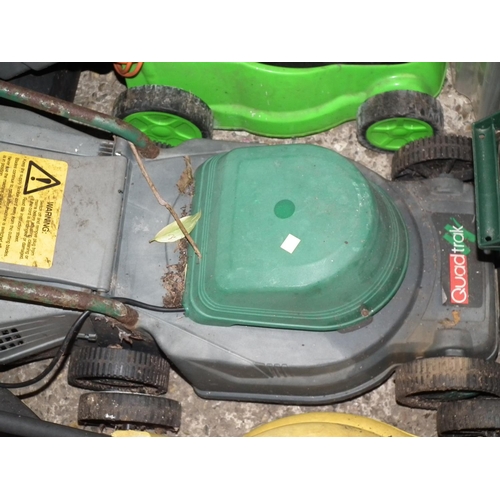 67 - 2 X ELECTRIC MOWERS - WARRANTED SUNTIL NOON TUES FOLLOWING THE ABOVE SALE