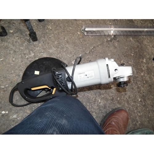 85 - TOOLTEC ELECTRIC 9'' ANGLE GRINDER - WARRANTED UNTIL NOON TUES FOLLOWING THE ABOVE SALE