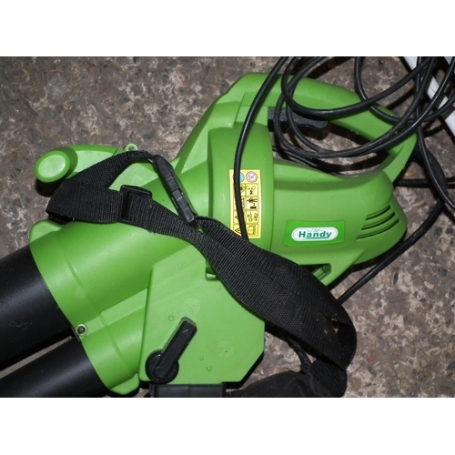91 - HANDY ELECTRIC GARDEN VAC - WARRANTED UNTIL NOON TUES FOLLOWING THE ABOVE SALE