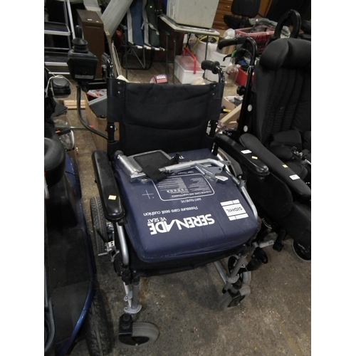 108 - ELECTRIC WHEELCHAIR - WARRANTED UNTIL NOON TUES FOLLOWING THE ABOVE SALE