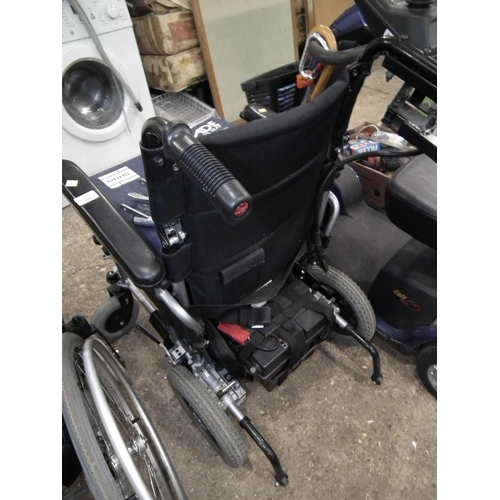 108 - ELECTRIC WHEELCHAIR - WARRANTED UNTIL NOON TUES FOLLOWING THE ABOVE SALE