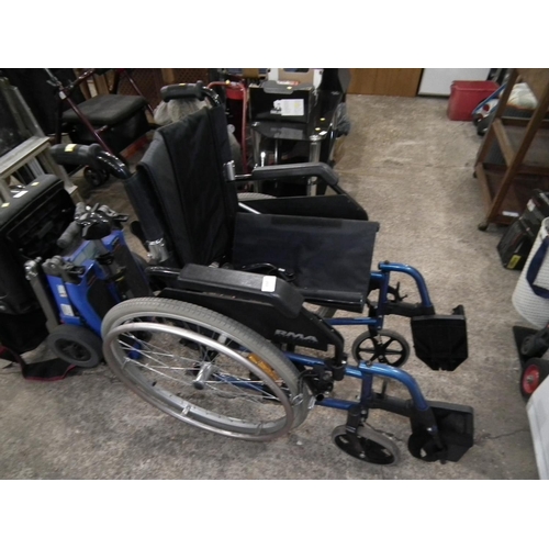 110 - FOLD UP WHEEL CHAIR