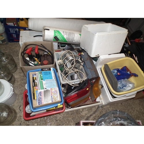151 - LARGE QTY OF VARIOUS GARAGE ITEMS