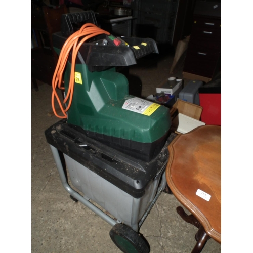 153 - PARKSIDE ELECTRIC GARDEN SHREDDER - WARRANTED UNTIL 12 NOON ON TUESDAY FOLLOWING THE ABOVE SALE