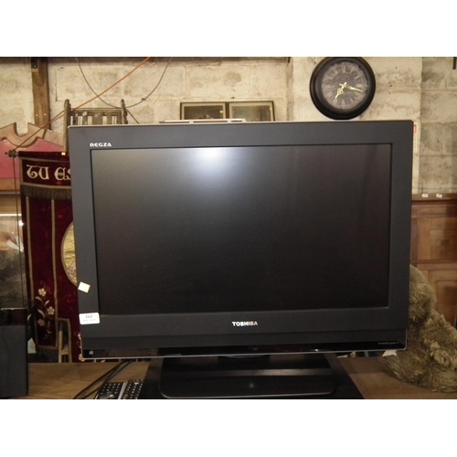 163 - TOSHIBA REGZA TV -  WARRANTED UNTIL 12 NOON ON TUESDAY FOLLOWING THE ABOVE SALE