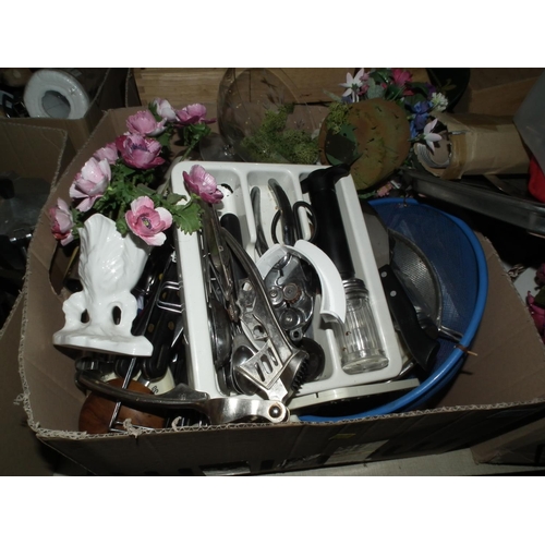 236 - 4 BOXES OF KITCHENWARE