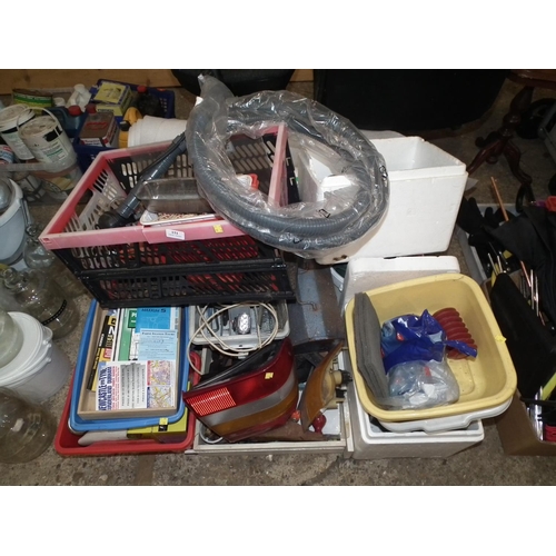 151 - LARGE QTY OF VARIOUS GARAGE ITEMS