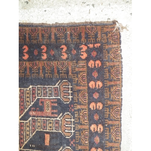 411 - BOKHARA RUG 156 X 83