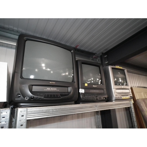 45 - 3 X VIDEO RECORDERS14''  2 X 9'' - WARRANTED UNTIL NOON TUES FOLLOWING THE ABOVE SALE