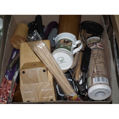 237 - 4 BOXES OF KITCHENWARE