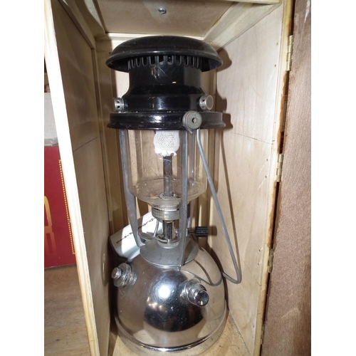 252 - BOXED HURRICANE LAMP