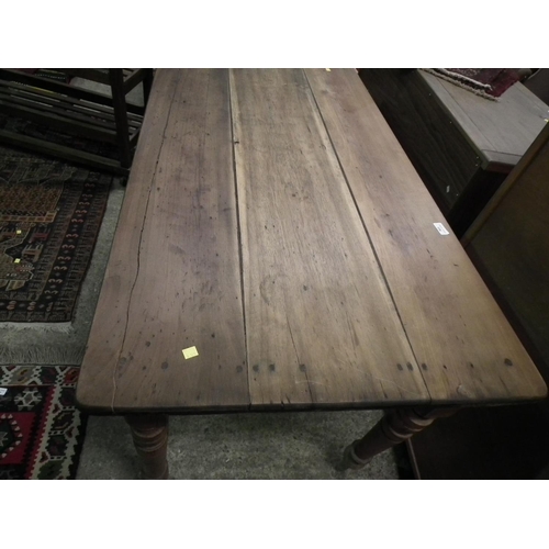 501 - ANTIQUE PINE TABLE