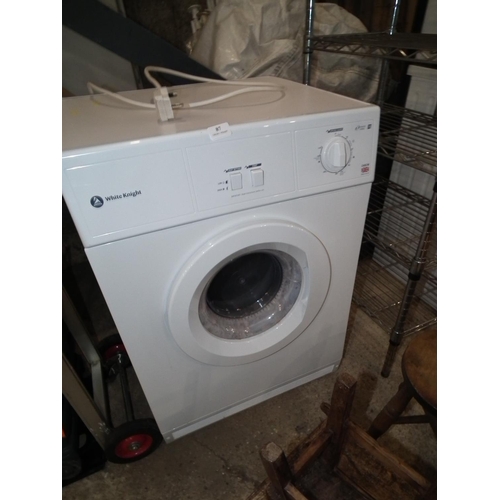 87 - WHITE KNIGHT TUMBLE DRYER - WARRANTED UNTIL NOON TUES FOLLOWING THE ABOVE SALE