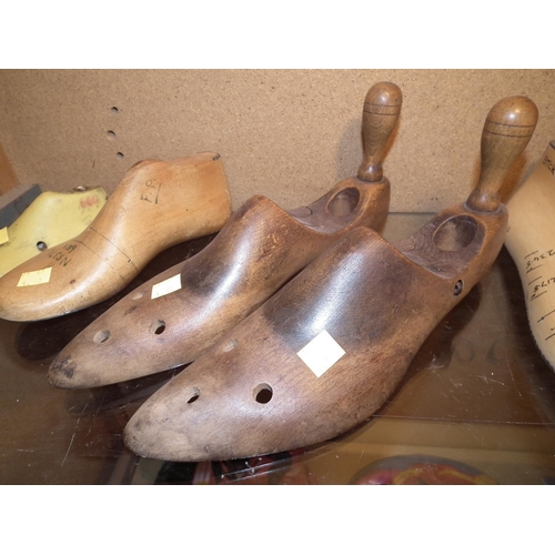 342 - WOODEN SHOE STRETCHERS