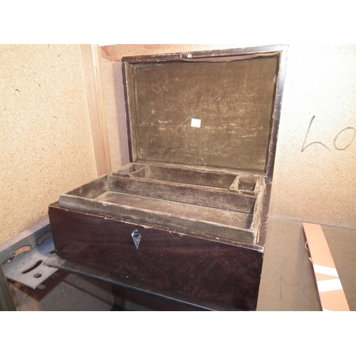 358 - ANTIQUE JEWELLERY BOX