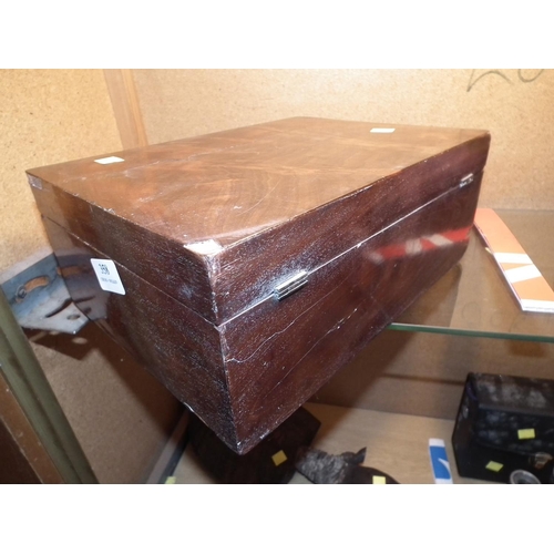 358 - ANTIQUE JEWELLERY BOX