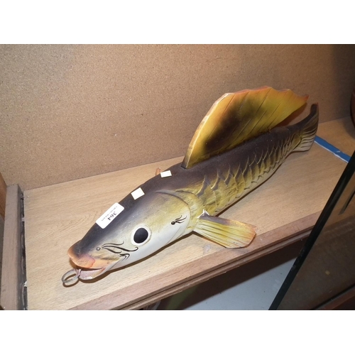 364 - LARGE WOODEN FISH