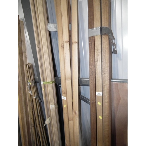 38 - BUNDLE OF ARCHITRAVE