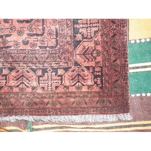 408 - LARGE PATTERNED RUG 195 X 123