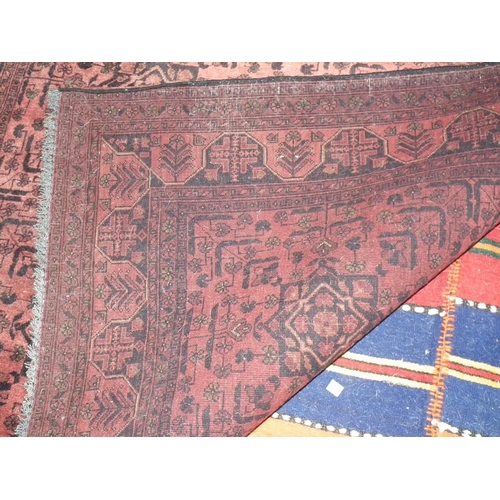 408 - LARGE PATTERNED RUG 195 X 123