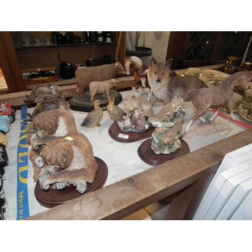 440 - QUANTITY OF ANIMAL ORNAMENTS