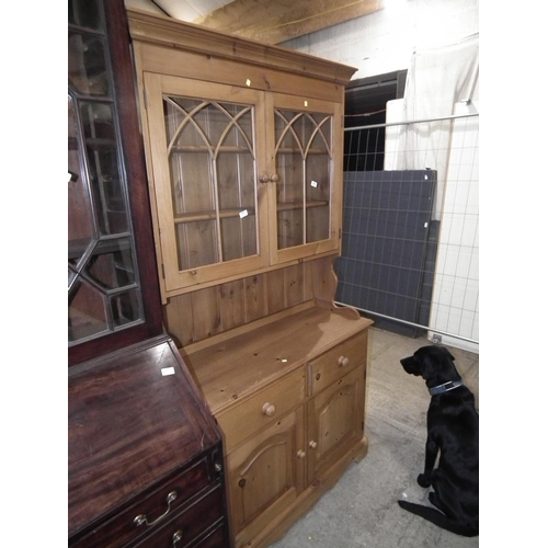 453 - PINE GOTHIC DRESSER