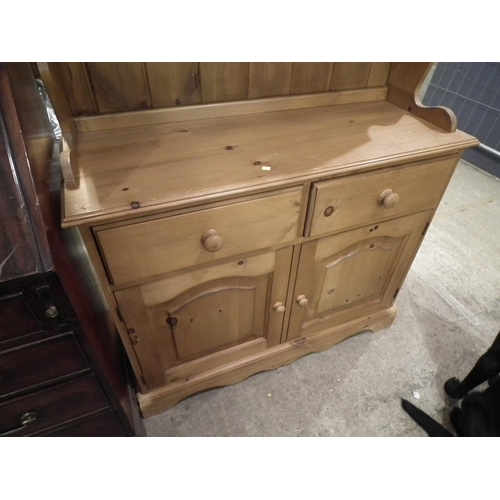 453 - PINE GOTHIC DRESSER