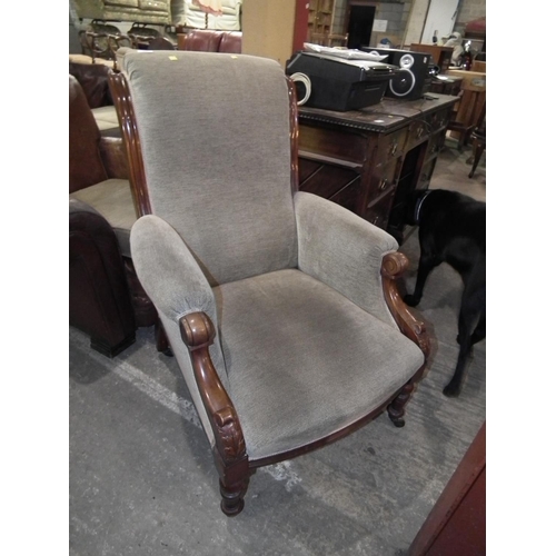 460 - ANTIQUE ARMCHAIR