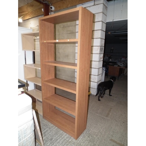 470 - MODERN 80'' X 36'' BOOKCASE