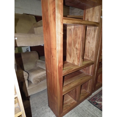 505 - MALAYSIAN BOOKCASE 34''W X 81''H