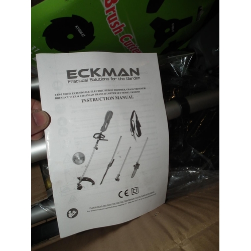 82 - ECKMAN 4 IN 1 HEDGE TRIMMER/STRIMMER/BRUSH CUTTER AND BRANCH LOPPER