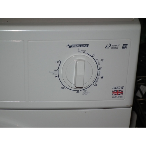 87 - WHITE KNIGHT TUMBLE DRYER - WARRANTED UNTIL NOON TUES FOLLOWING THE ABOVE SALE