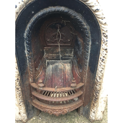 18 - CAST IRON FIRE PLACE