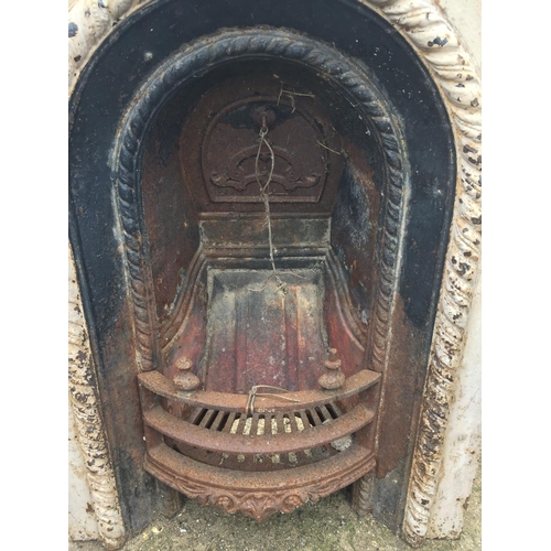 18 - CAST IRON FIRE PLACE