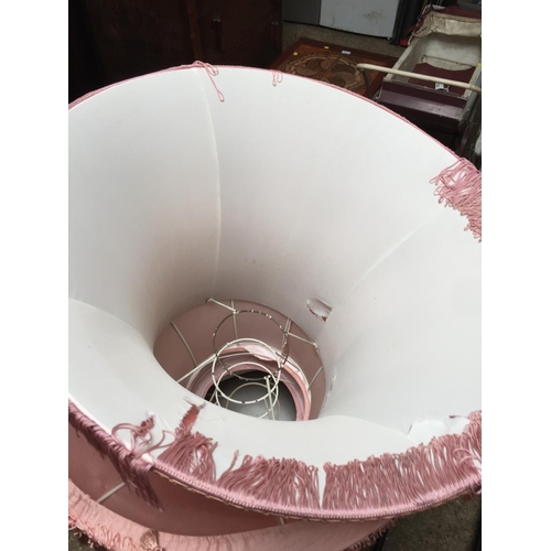 188 - 4 X LARGE LAMPSHADES
